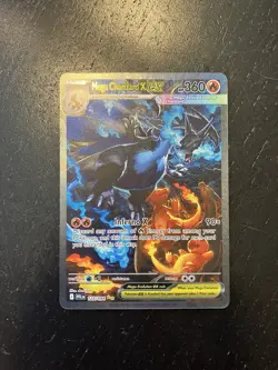 Mega Charizard X EX SIR 125/094 Phantasmal Flames English Pokemon TCG Pack Fresh - Image 1