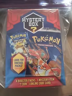 Pokemon WALGREENS 2020 MYSTERY POWER BOX NEW! FACTORY SEALED 1:5 Vintage - Image 1