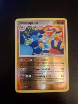 Pokemon Infernape 3/100 Holo Rare Stormfront 120 HP Mitsuhiro Arita 2008 MP/LP - Image 3