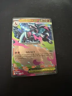 Mega Charizard x EX 029 Black Star Promo Pokemon Holo Rare Near Mint - Image 1