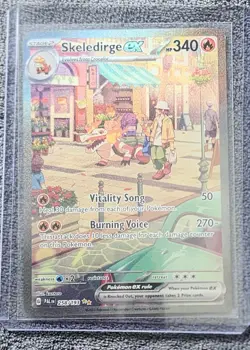 Pokemon Skeledirge EX Full Art Paldea Evolved 258/193 - Image 1