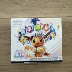 ✅Pokemon Prismatic Evolutions Elite Trainer Box ETB | NEW | (Plastic Rip)✅ - Image 1