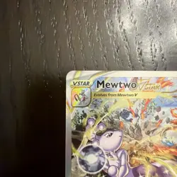 Mewtwo VSTAR GG44/GG70 Crown Zenith Galarian Gallery Full Art Pokemon TCG NM/M - Image 2