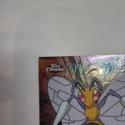 2000 Topps Chrome Pokemon Series 1 #15 Beedrill - Image 5