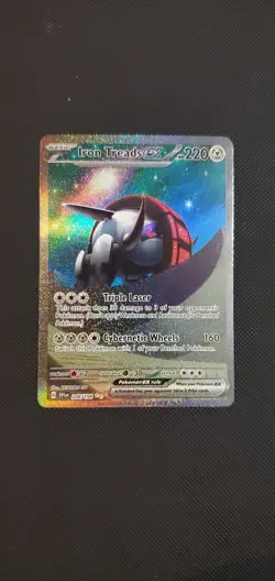 Pokemon TCG Iron Treads ex 248/198 SV01 Special Illustration Rare Holo 220 HP - Image 1
