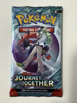 (SOLID)🔥22.34g Pokemon TCG Journey Together Booster Pack Factory Sealed ✅ - Image 2
