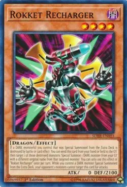 Near Mint Rokket Recharger - SDRR-EN003 - Common - 1st Edition - YuGiOh - Image 1