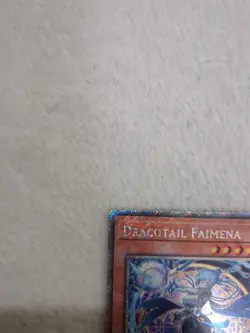 RA05-EN035 Dracotail Faimena Platinum Secret Rare 1st Ed YuGiOh - Image 2