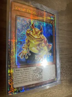 Yugioh! LP Swap Frog - RA03-EN005 - Quarter Century Secret Rare - 1st Edition - Image 2