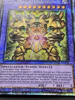 Exodia Set | Quarter Century Secret Rare + Incarnate | Starlight Rare | YuGiOh! - Image 4