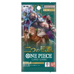 One Piece TCG Japanese Two Legends (OP08) Booster Pack - Sealed - Image 1