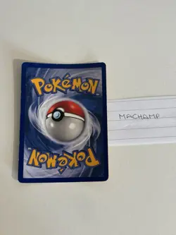 Machamp Holo Rare 1999 8/102 Base Set Unlimited Pokemon TCG - Image 2
