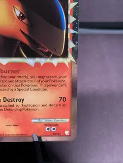 Pokemon TCG Typhlosion (Prime) 110/123 Heartgold & Soulsilver Ultra Rare Holo - Image 5