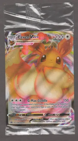 Eevee VMAX SWSH087 Black Star Promo Shining Fates Sealed Special Art Pokemon - Image 1
