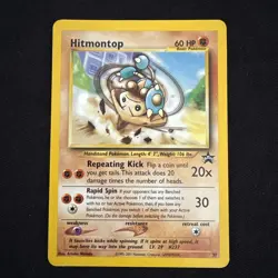 Hitmontop 37/53 Wotc Black Star Promo Pokemon - Image 1