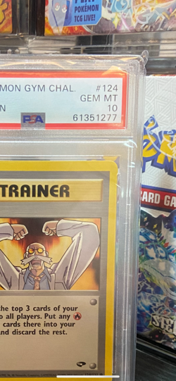 Pokemon Gym challenge 1st edition fervor PSA 10 - Image 3