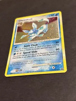 Glaceon 5/100 Majestic Dawn Holo Bleed Error/Swhirl Pokemon TCG - Image 3