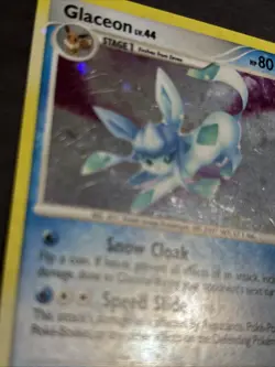 Glaceon 5/100 Majestic Dawn Holo Bleed Error/Swhirl Pokemon TCG - Image 5