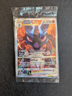 Sealed Lucario VSTAR SWSH291 Promo Pokemon TCG Crown Zenith NM - Image 1