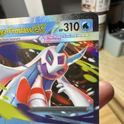 Pokemon Mega Froslass EX Full Art Holo Double Rare ASC 047/217 - Image 3