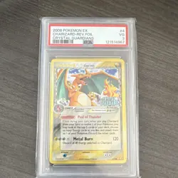 Pokemon Charizard EX 4/100 Crystal Guardians Reverse Holo Rare PSA 3 - Image 1