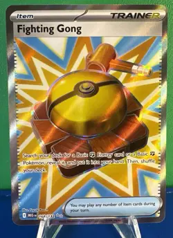 Pokemon TCG Fighting Gong 168/132 Mega Evolution Ultra Rare - Near Mint - Image 1