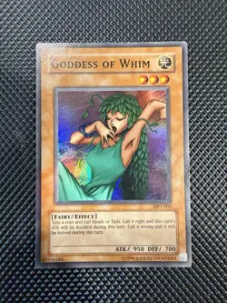 Goddess of Whim MP1-003 (Super Rare, Unlimited, Lightly Played / LP) Yugioh - Image 1