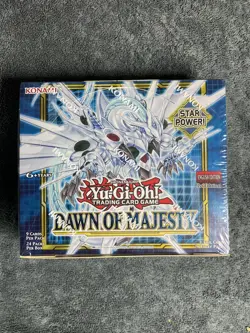 YUGIOH! DAWN OF MAJESTY BOOSTER BOX (24 PACKS) 1st EDITION - FREE UK P&P - Image 1