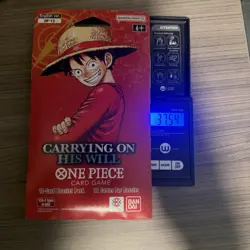 One Piece OP-13 CARRYING ON HIS WILL Sleeved Booster Pack - HEAVY - 37.54g🔥🔥 - Image 1