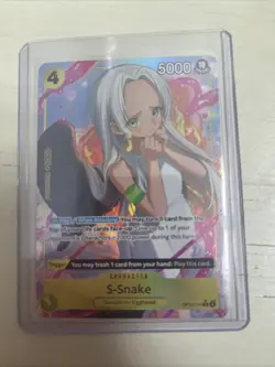 S-Snake (Alt Art) OP13-114 R Carrying on His Will - ONE PIECE Card Game ENGLISH - Image 1