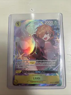 Lilith Alt Art OP13-113 Carrying On His Will One Piece TCG NM ENGLISH - Image 1