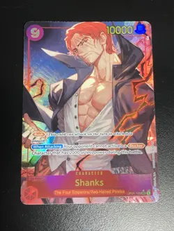 One Piece TCG Shanks SEC OP01-120 Alt Art PRB-01 Premium Booster English - Image 1