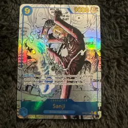 2025 One Piece English PRB02 Sanji Manga Alternate Art OP06-119 - Image 1