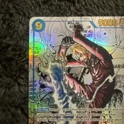 2025 One Piece English PRB02 Sanji Manga Alternate Art OP06-119 - Image 2