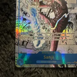 2025 One Piece English PRB02 Sanji Manga Alternate Art OP06-119 - Image 5