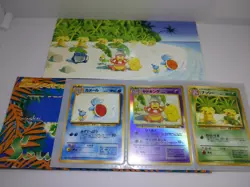 Southern Islands Seaside Pack Slowking Wartortle Exeggutor japanese Pokemon Card - Image 3