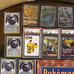 Large Pokemon Cards Collection Of PSA Graded 10 Gem Mint Cards & Raw Rare Cards - Image 2