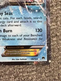 Pokemon Gyarados EX Breakpoint Ultra Rare Holo Card 26/122 Pokemon TCG HP 180 MP - Image 4