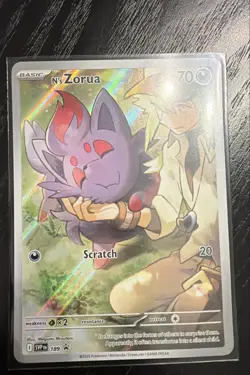 N's Zorua 189 Sv: Scarlet & Violet Promo Cards Holo - Image 1