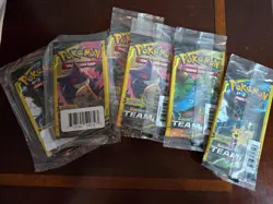 Double Packs x6 Pokemon SM Team Up 3-card Mini Booster Packs Pikachu Gengar - Image 3