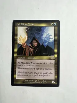 Meddling Mage Planeshift Mtg Magic The Gathering Good Condition - Image 1