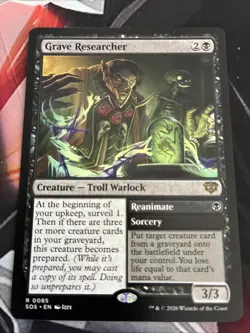 Grave Researcher Secrets of Strixhaven Regular - Image 1