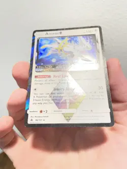 Pokemon TCG: Arceus 96/131 Prism Star Rare Holo Sun & Moon Forbidden Light - LP - Image 4