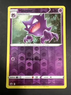 Haunter - Reverse Holo - Chilling Reign 056/198 - MINT - Pokemon - Image 1