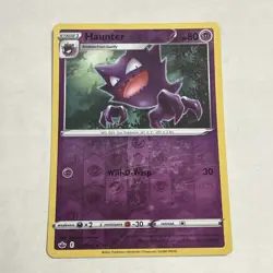 Haunter Reverse Holo - 056/198 - Chilling Reign Pokemon 2021 - Image 1