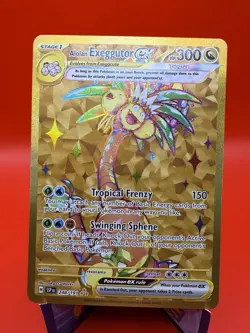 Alolan Exeggutor ex - 248/191 - Hyper Rare NM-Mint Pokemon SV08 - Surging Sparks - Image 1