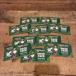 Play! Pokemon Prize Pack Series 8 Booster Packs, Lot Of 10 - Factory Sealed New - Image 1