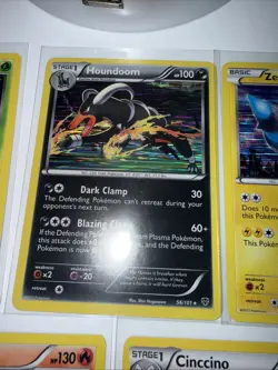 Pokemon 5th Gen Holo Card Lot Plasma Storm Kyurem Houndoom Zekrom Reshiram - Image 4