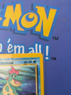 Croconaw 1st edition #32/111 vintage Pokemon Card - Image 5