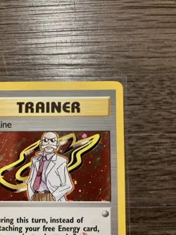 2000 Pokemon Gym Heroes Blaine Trainer 17/132 Holo LP Rare Vintage - Image 4